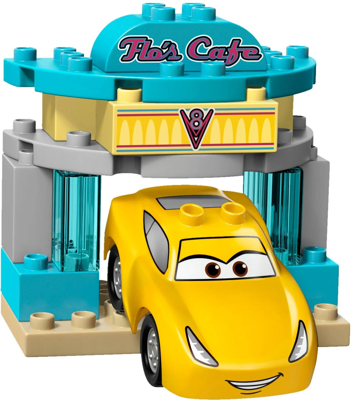The car races are mobilizing at 3:30 Frou's cafe 乐高 LEGO 10846 image 2