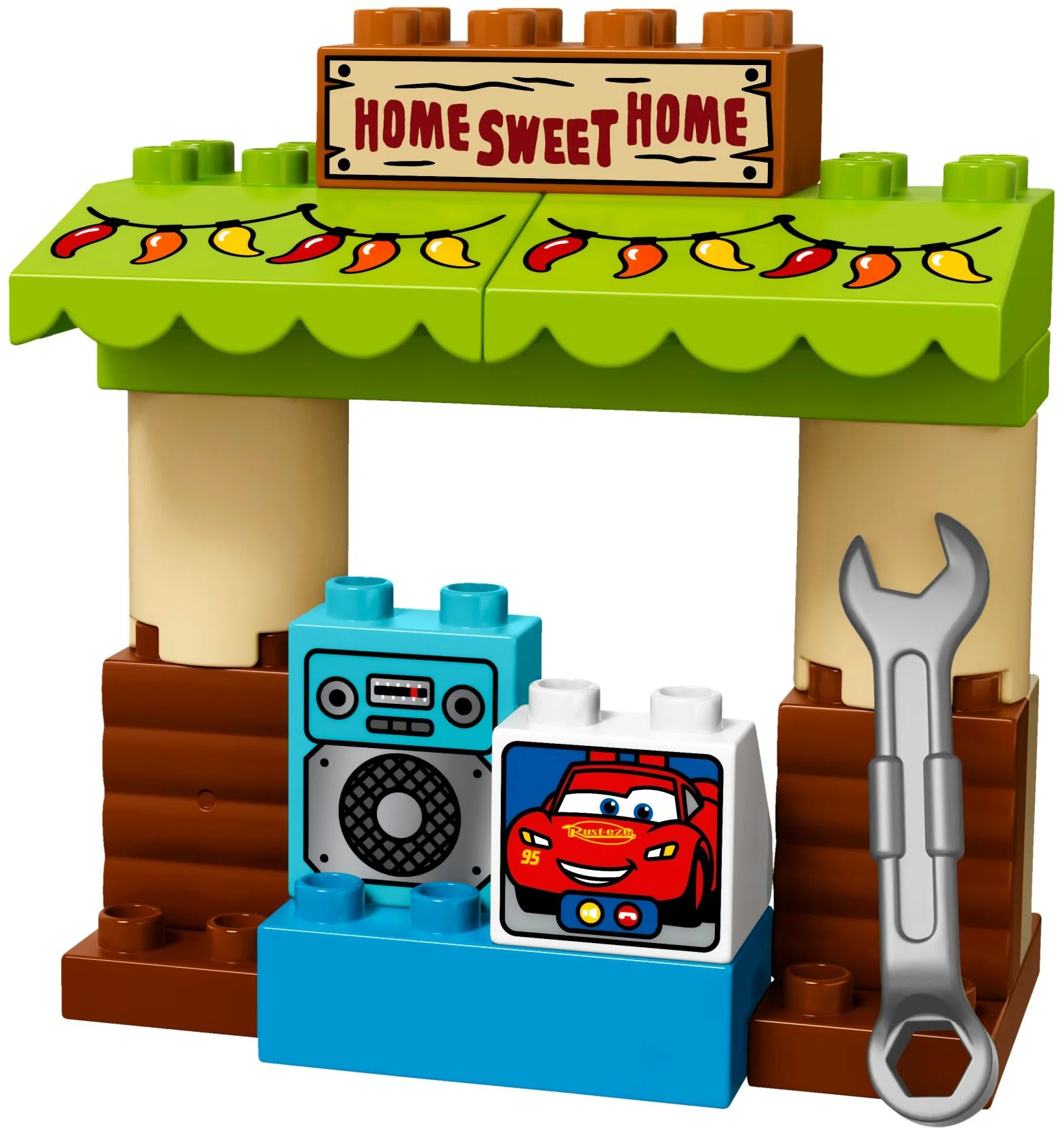 The racers are mobilizing 3:30 in the garage of Mater 乐高 LEGO 10856 image 2