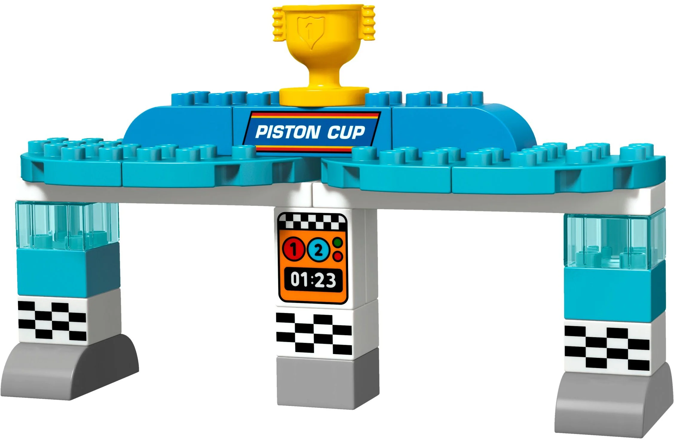 Car races are at 3: Pistol Cup 乐高 LEGO 10857 image 4
