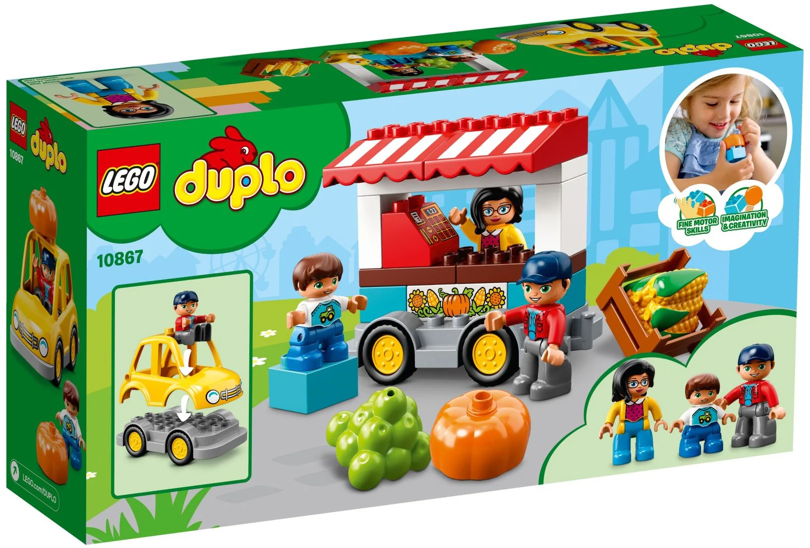 Fun fruit and vegetables market 乐高 LEGO 10867 image 5
