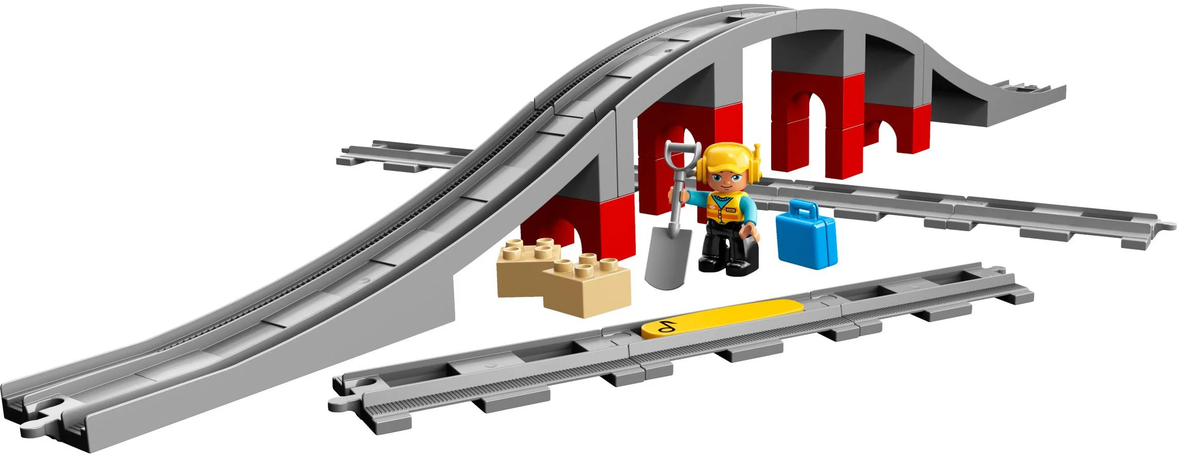 Train bridges and tracks 乐高 LEGO 10872