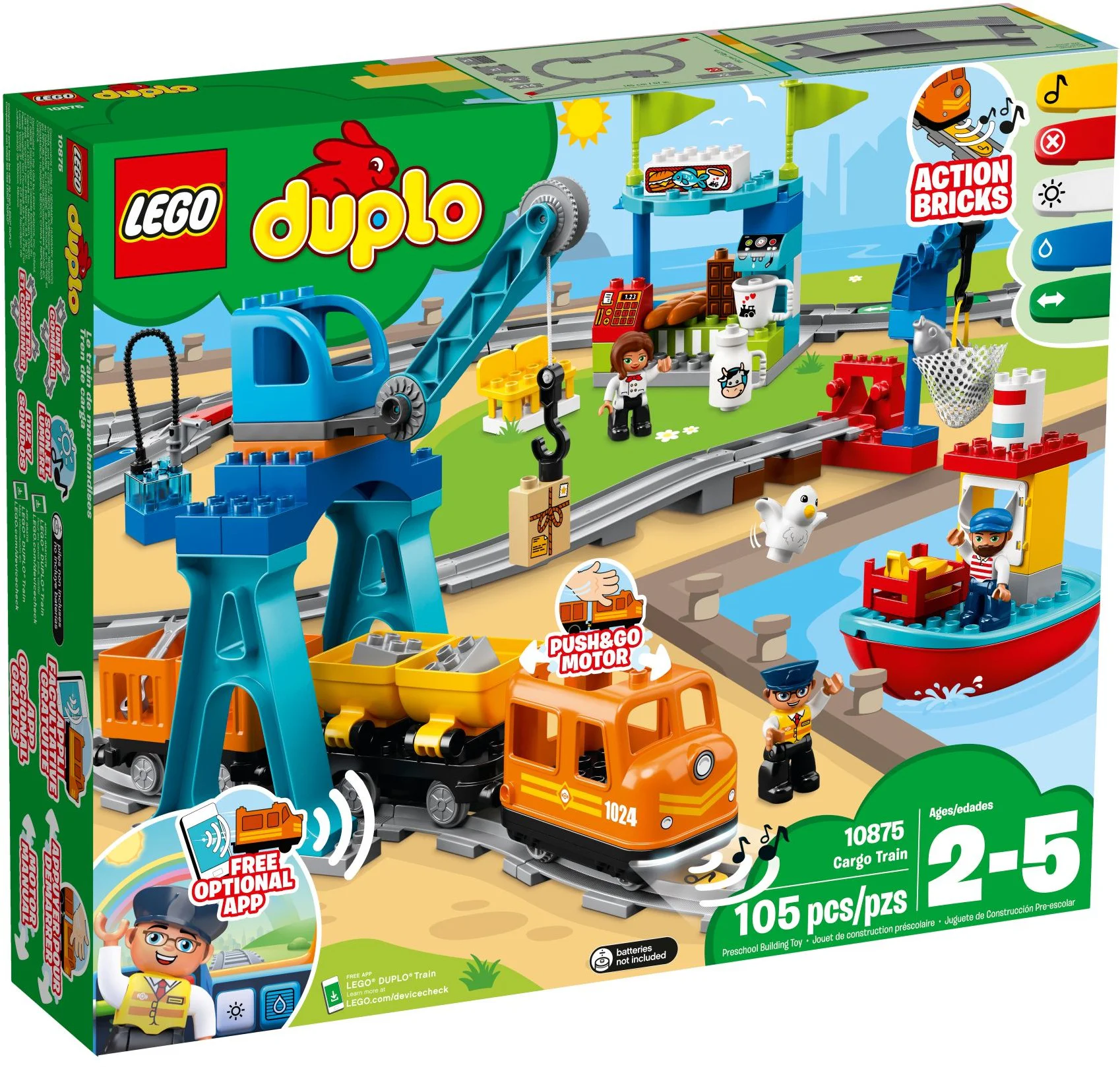 Smart freighter train 乐高 LEGO 10875 image 3