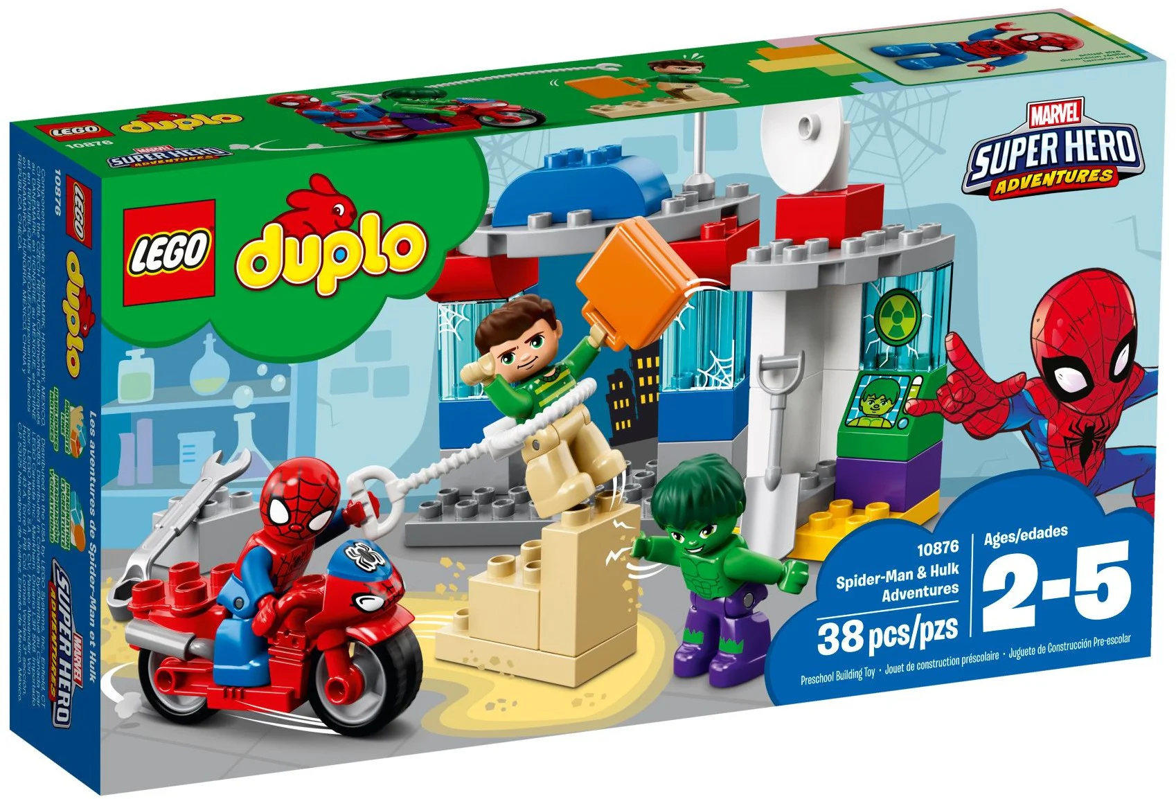 Spider-Man and Hulk Adventure 乐高 LEGO 10876 image 4