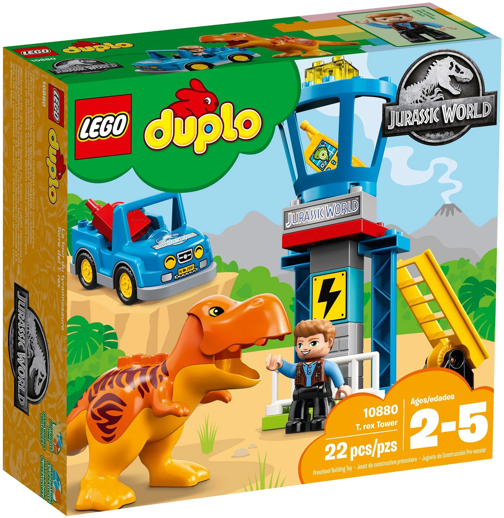 Jurassic World: Treasure Tower LEGO 10880 image 4
