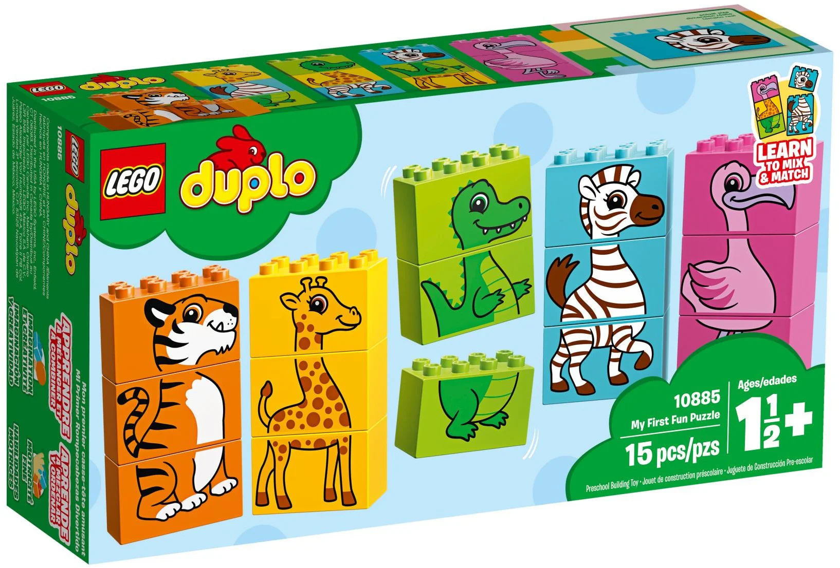 My animal fun puzzle 乐高 LEGO 10885 image 1