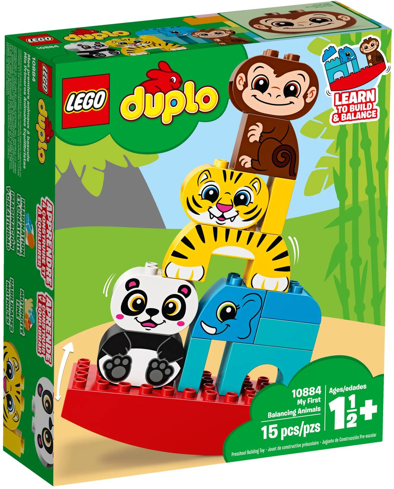 My fun animal balance experiment 乐高 LEGO 10884 image 5