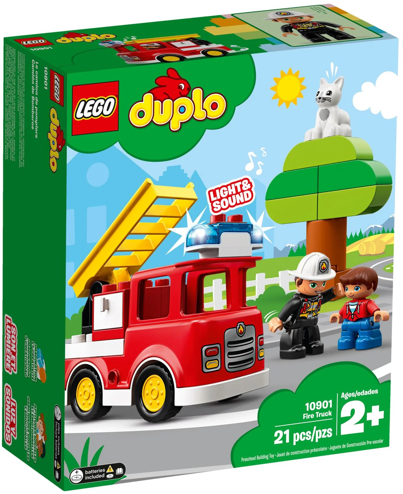 Pipeline fire truck 乐高 LEGO 10901 image 1