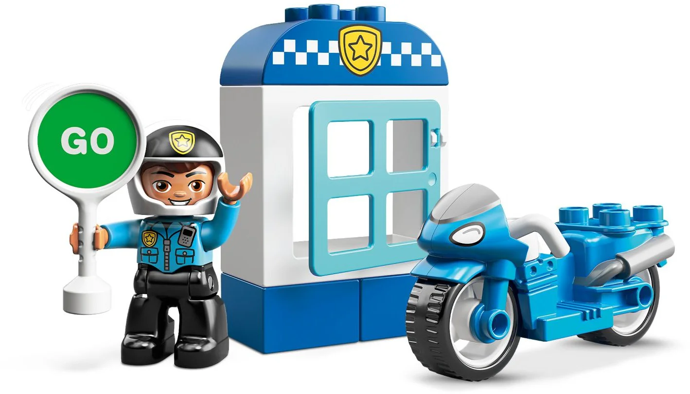 Police Patrol Motorcycle 乐高 LEGO 10900 image 4