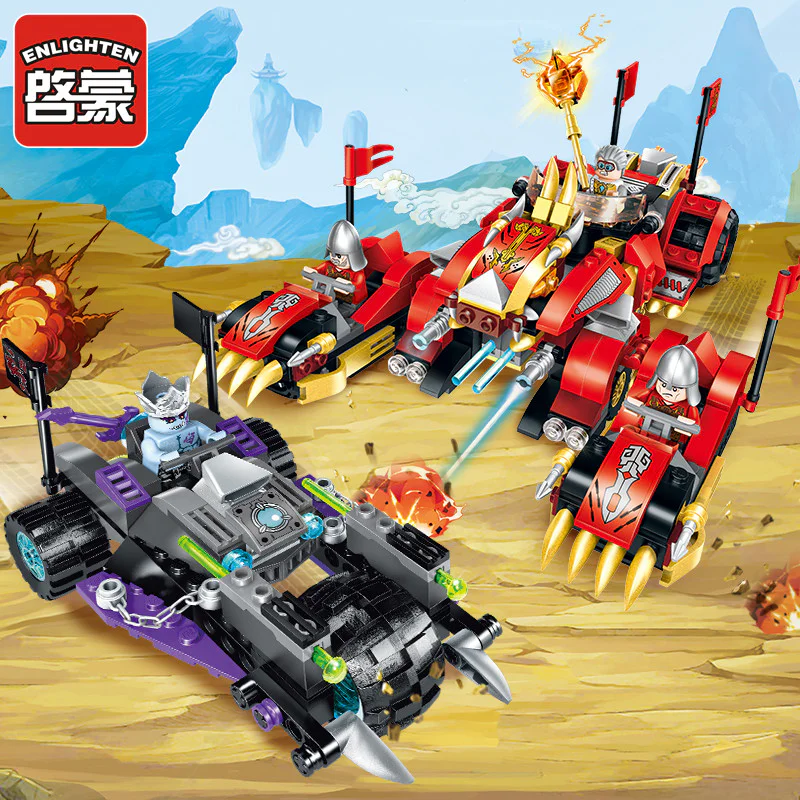 The Battle of God: The Red Car 启蒙 QMAN/ENLIGHTEN/Keeppley 2214 image 1