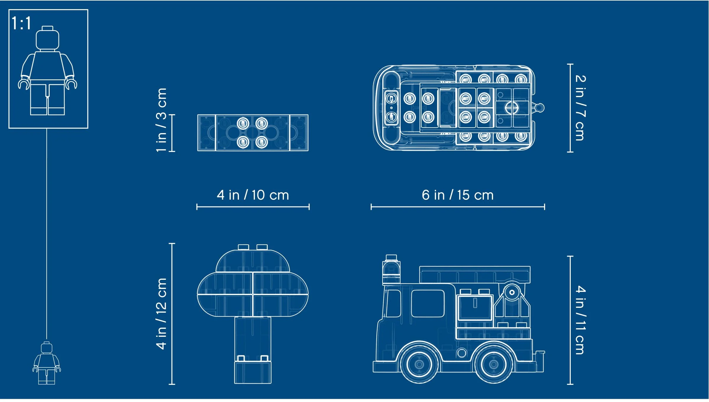 Pipeline fire truck 乐高 LEGO 10901 image 4