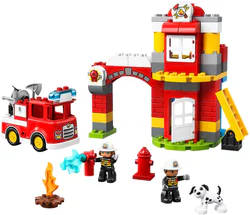 Fire department on the move