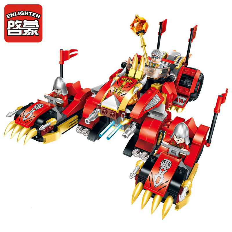 The Battle of God: The Red Car 启蒙 QMAN/ENLIGHTEN/Keeppley 2214 image 2