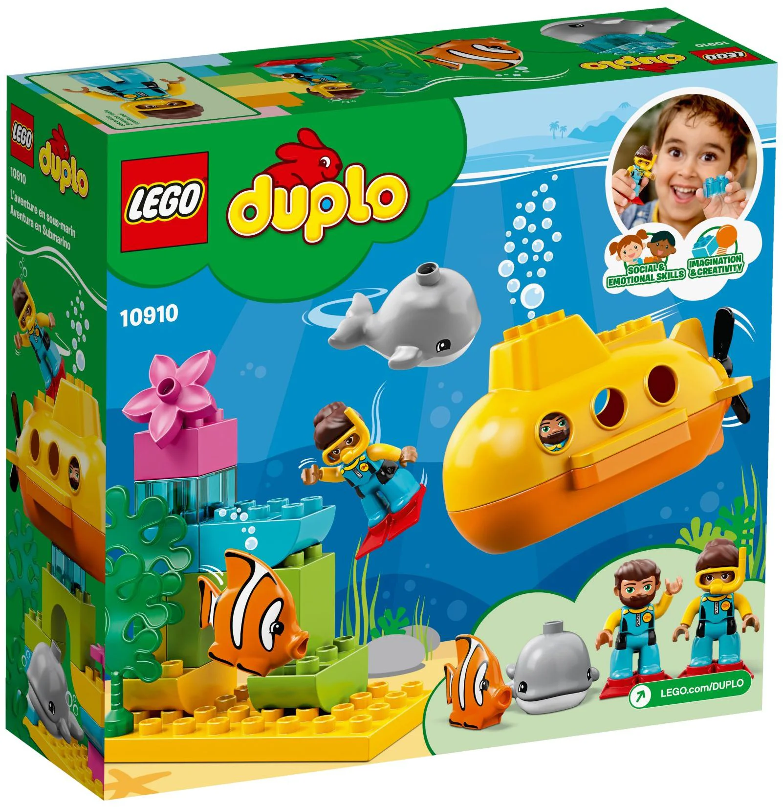 Submarine Adventure 乐高 LEGO 10910 image 1