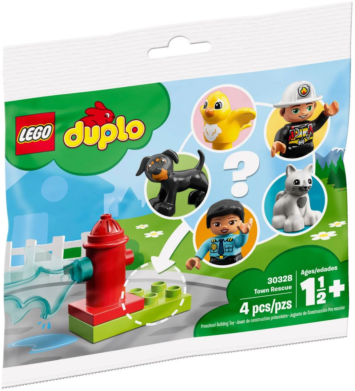 My town rescue surprise 乐高 LEGO 30328 image 1