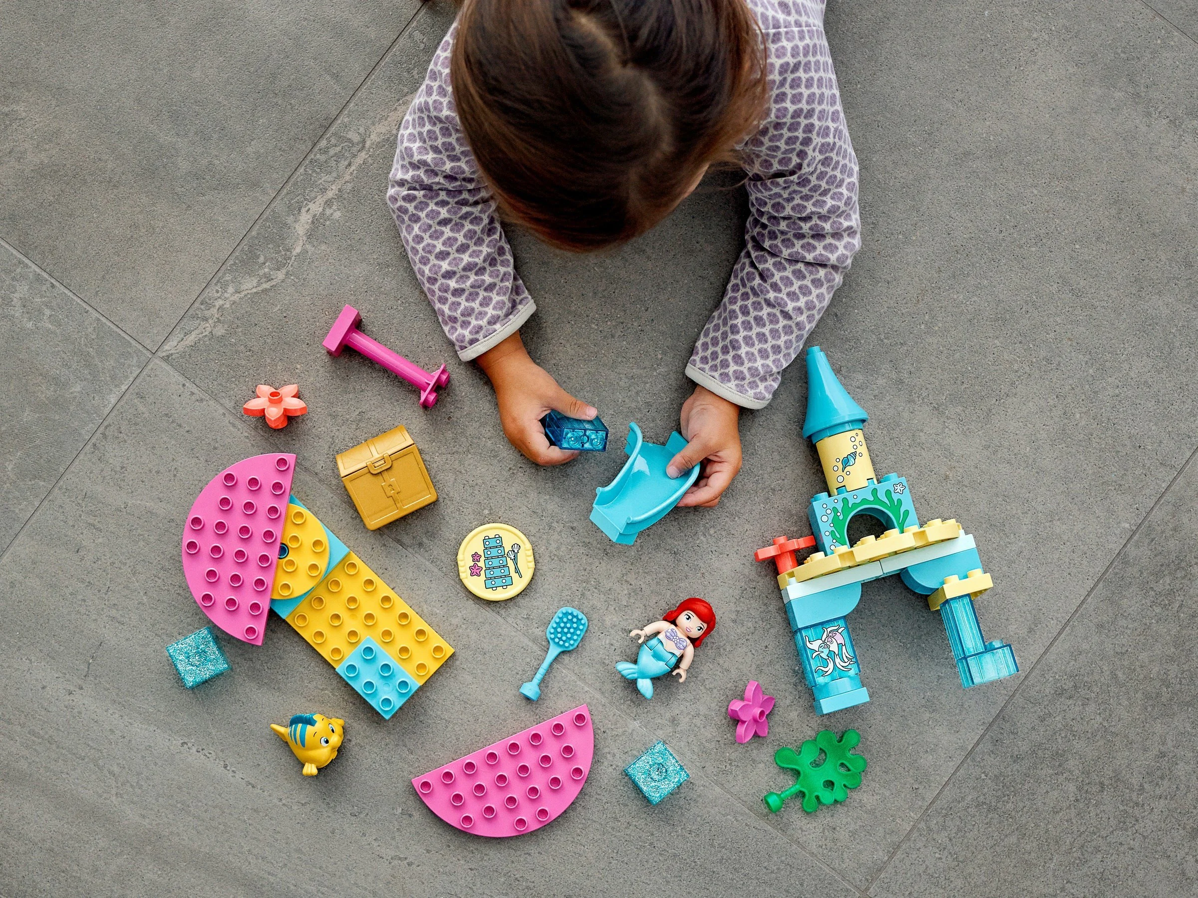 Little Mermaid Ariel's Seabed Castle 乐高 LEGO 10922 image 10