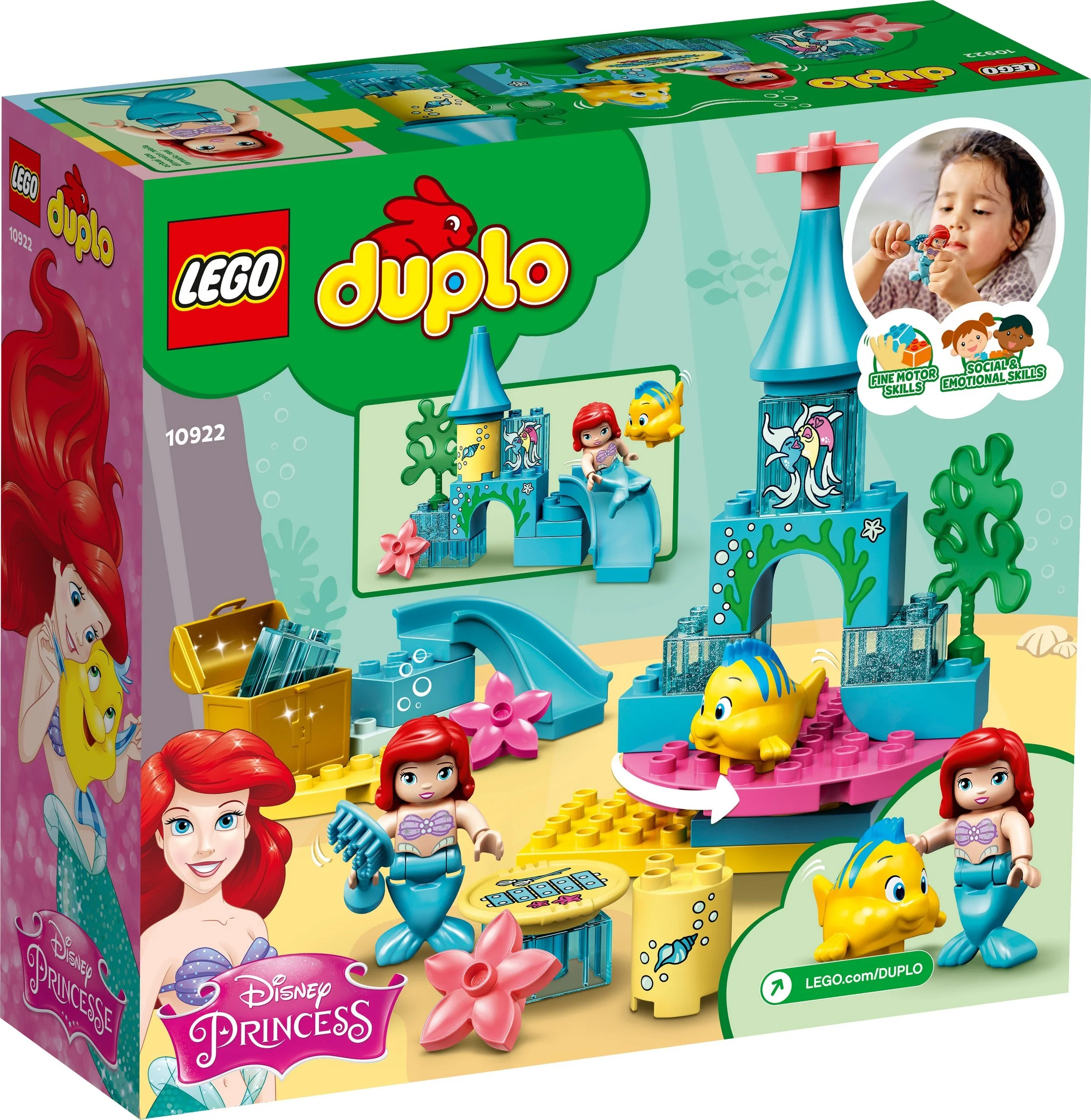 Little Mermaid Ariel's Seabed Castle 乐高 LEGO 10922 image 11