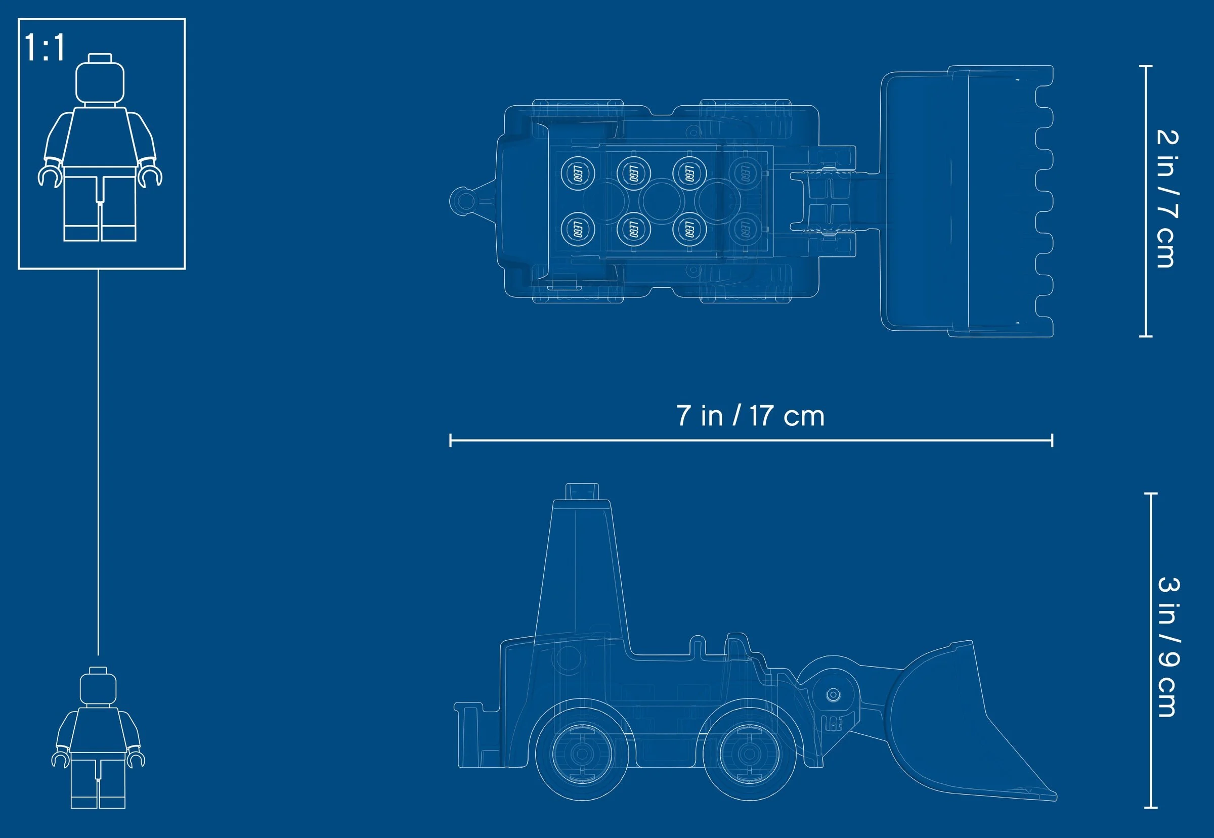 Little forklift 乐高 LEGO 10930 image 1