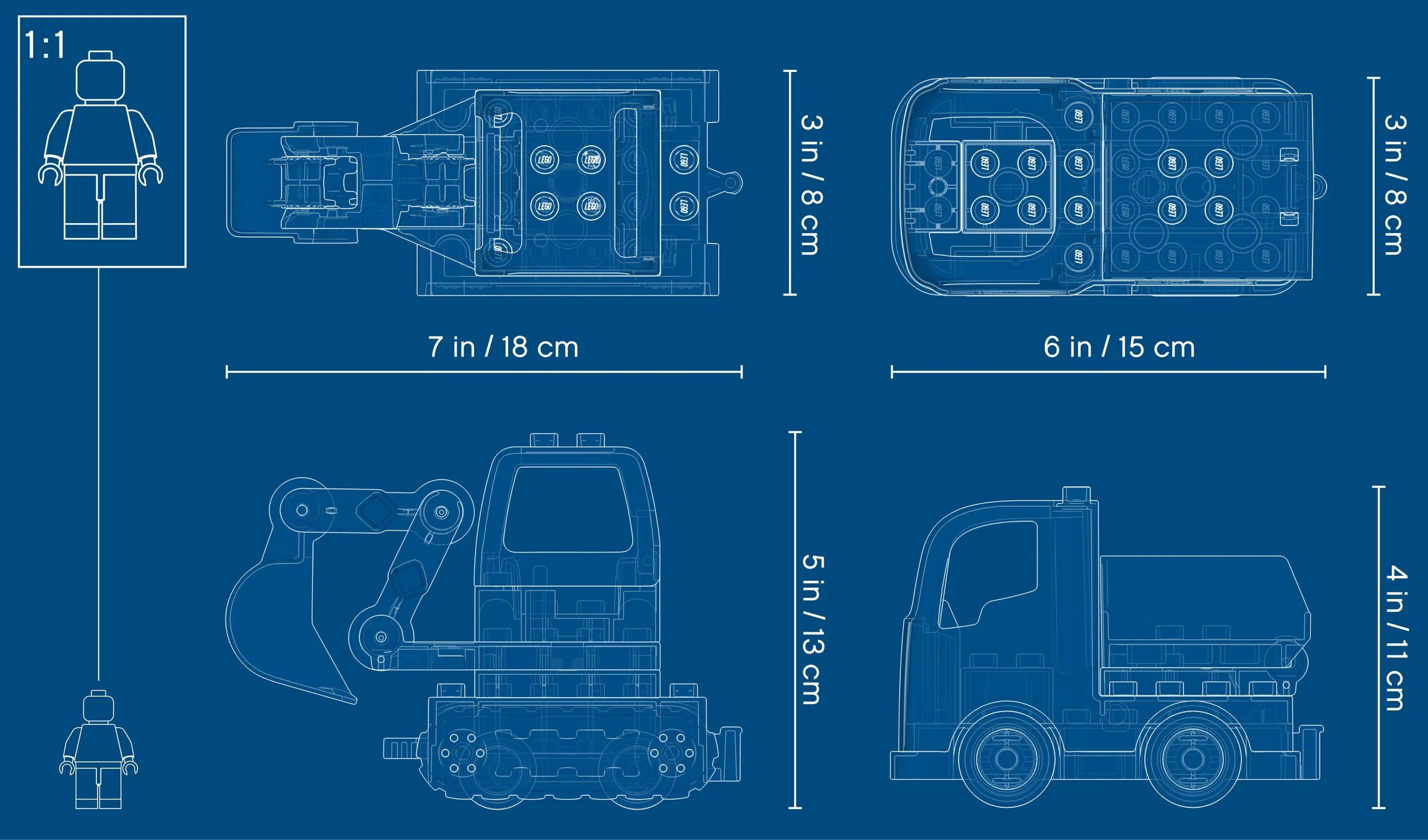 Rover and excavator kit 乐高 LEGO 10931 image 1