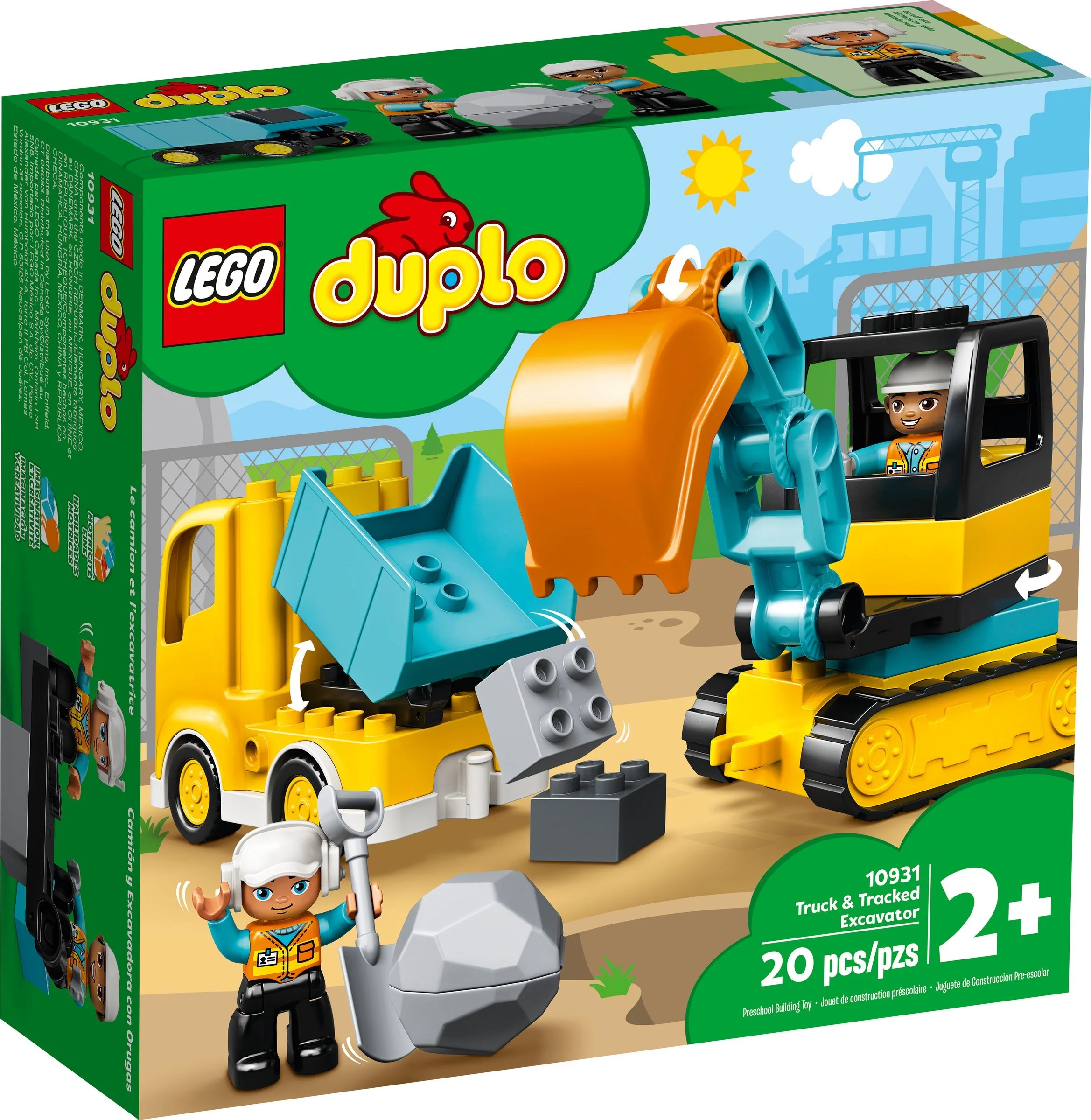 Rover and excavator kit 乐高 LEGO 10931 image 3