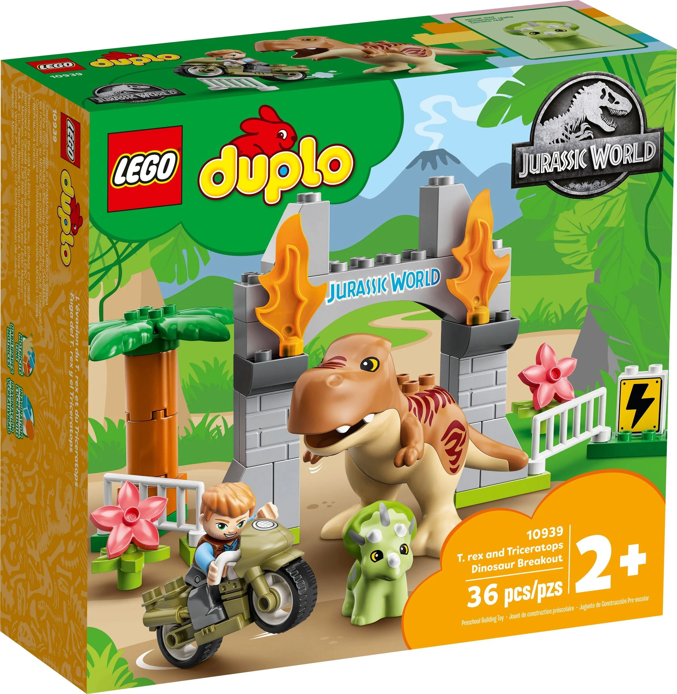 Jurassic World: Dragons and Triangular Dragons Run LEGO 10939 image 3