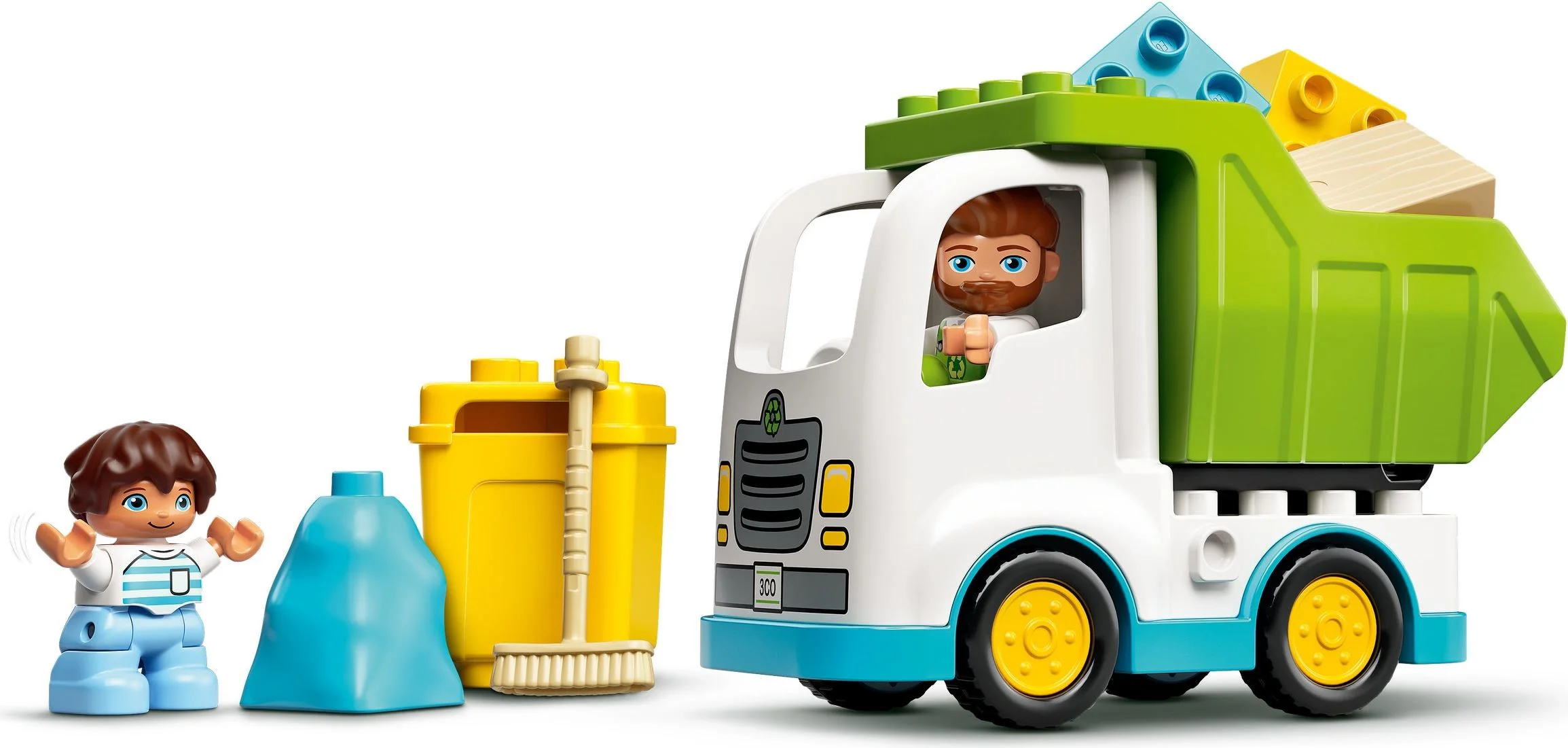 Garbage sorter green vehicle 乐高 LEGO 10945 image 7