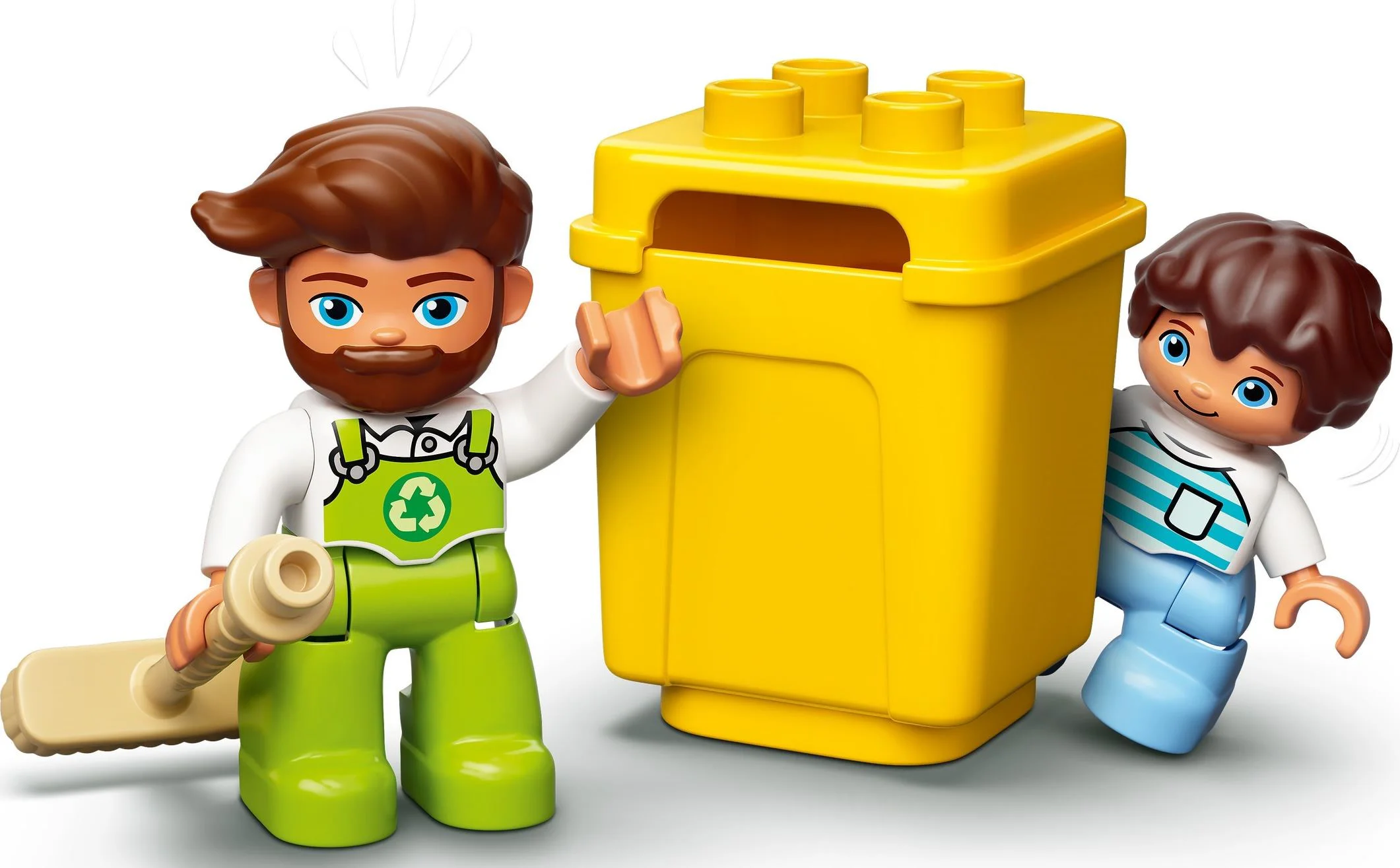 Garbage sorter green vehicle 乐高 LEGO 10945 image 9