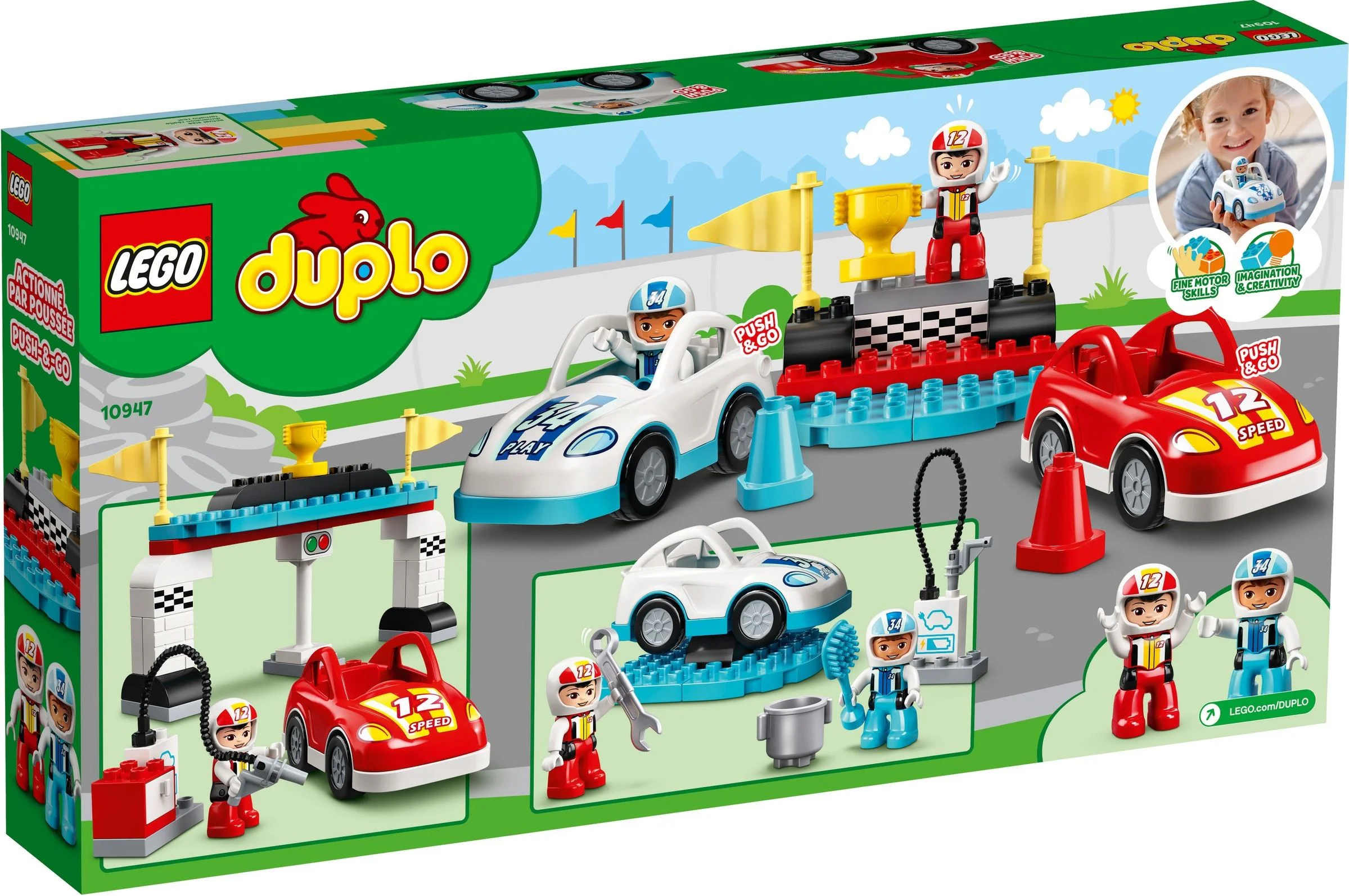 Red and blue 乐高 LEGO 10947 image 2