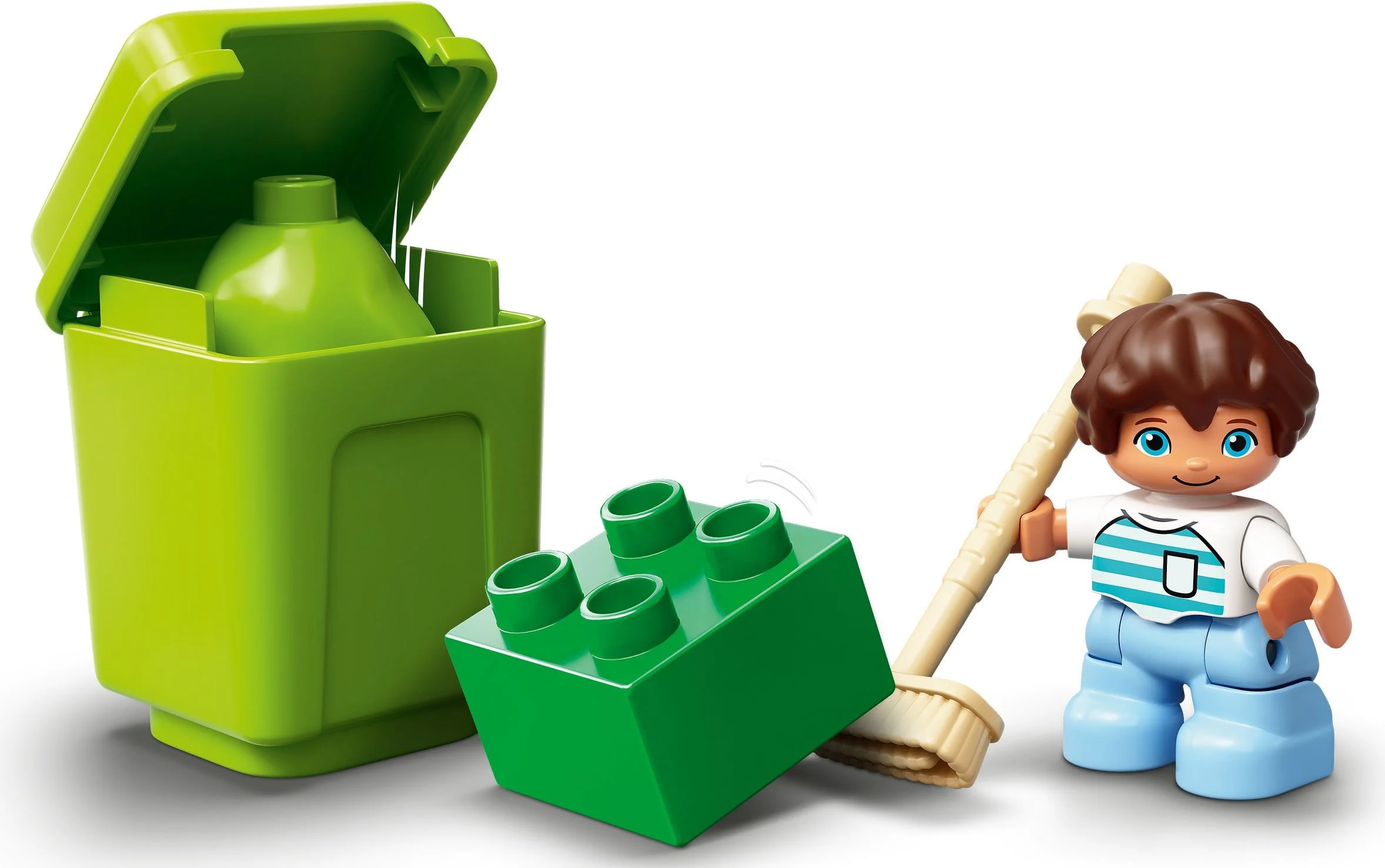 Garbage sorter green vehicle 乐高 LEGO 10945 image 11