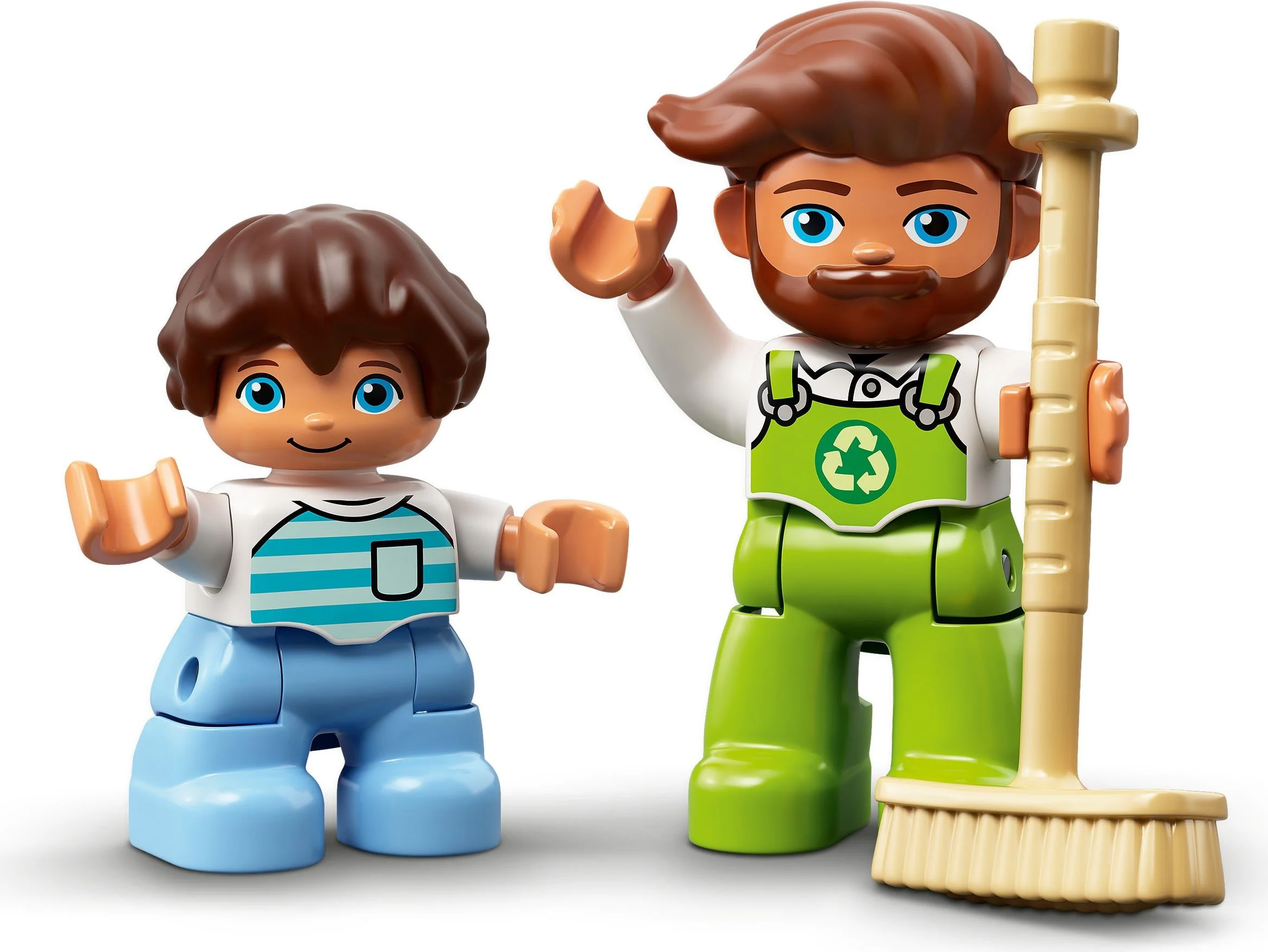 Garbage sorter green vehicle 乐高 LEGO 10945 image 12