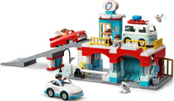 Stereo parking and car wash