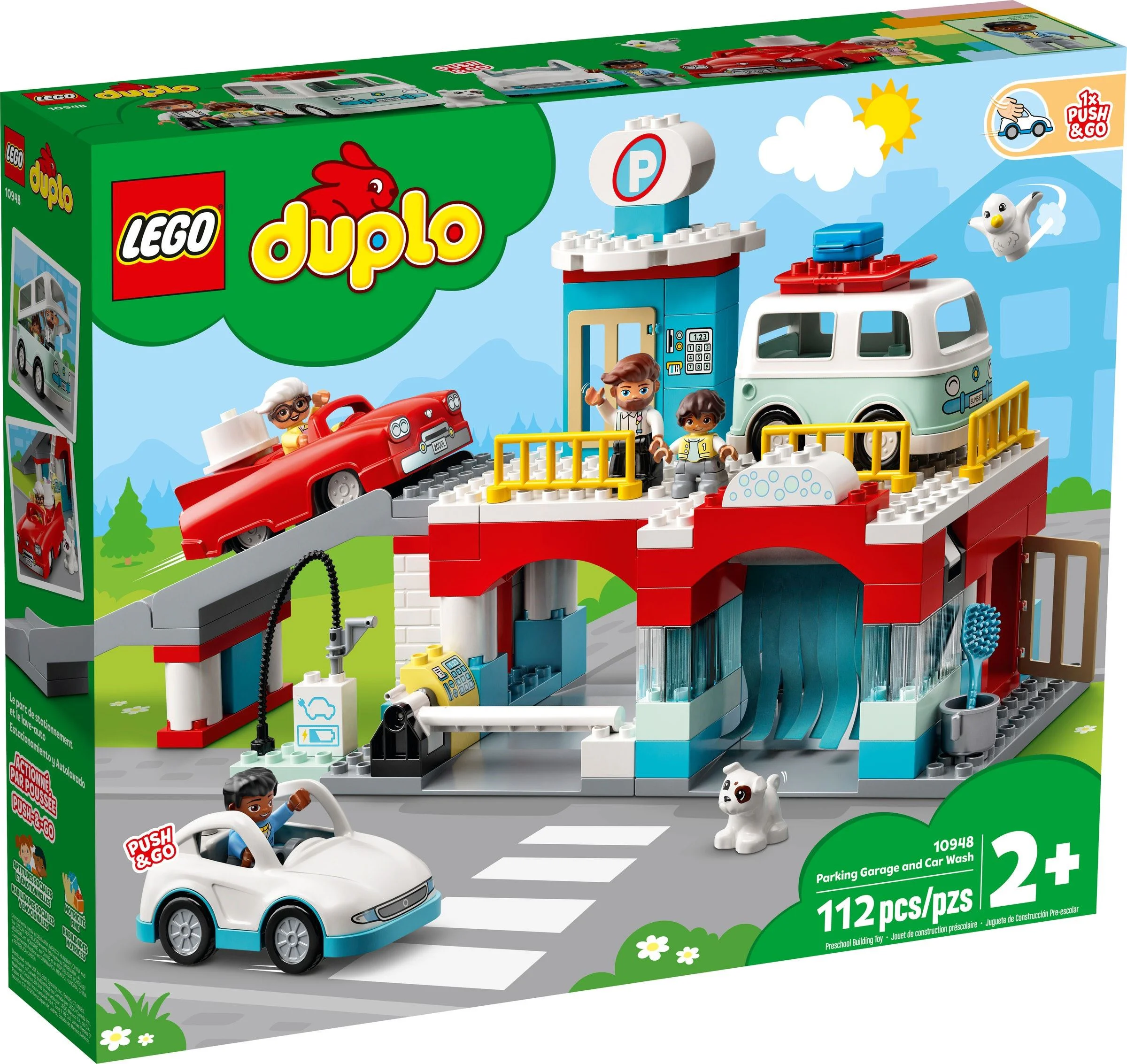 Stereo parking and car wash 乐高 LEGO 10948 image 2