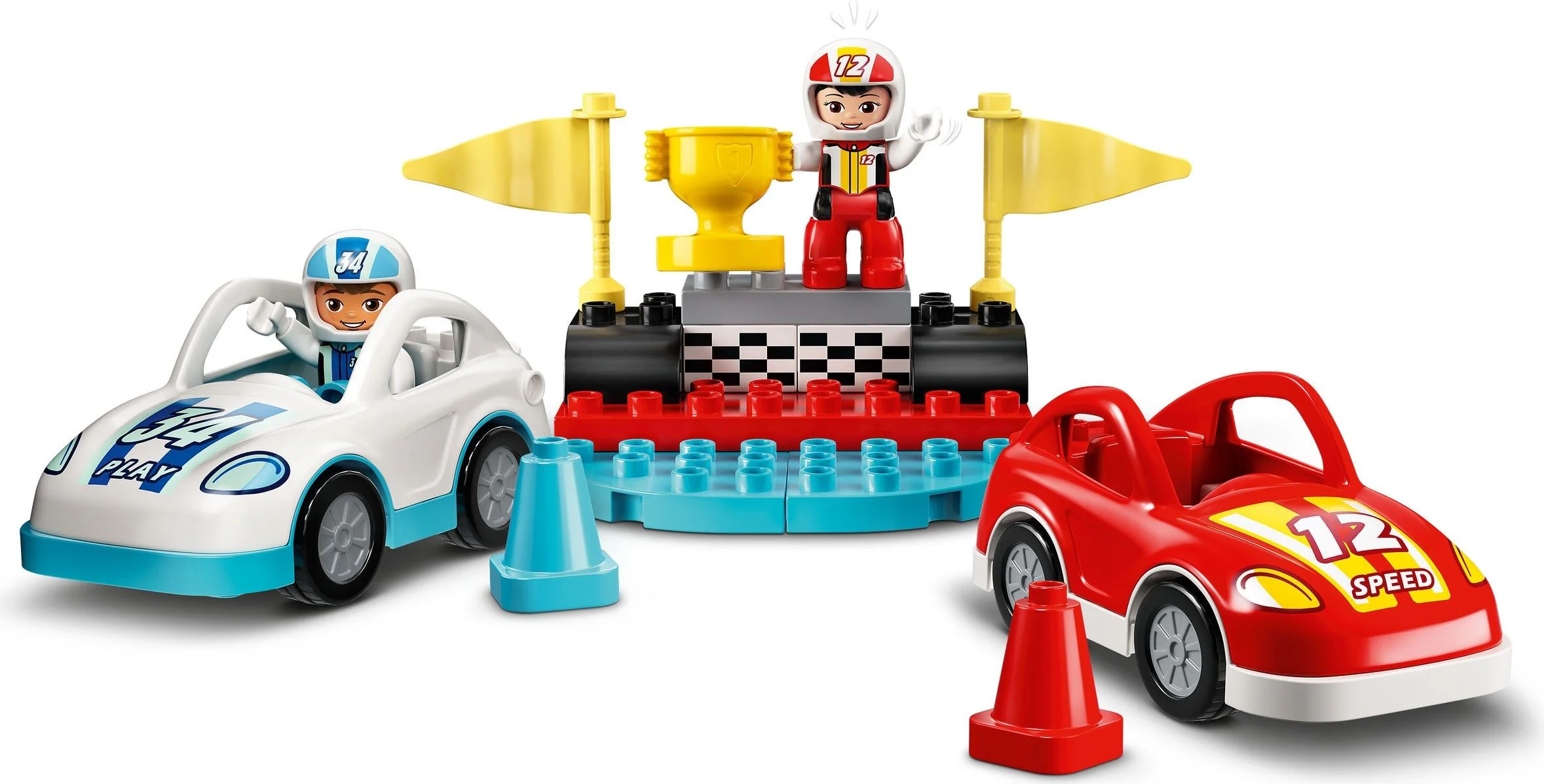 Red and blue 乐高 LEGO 10947 image 10