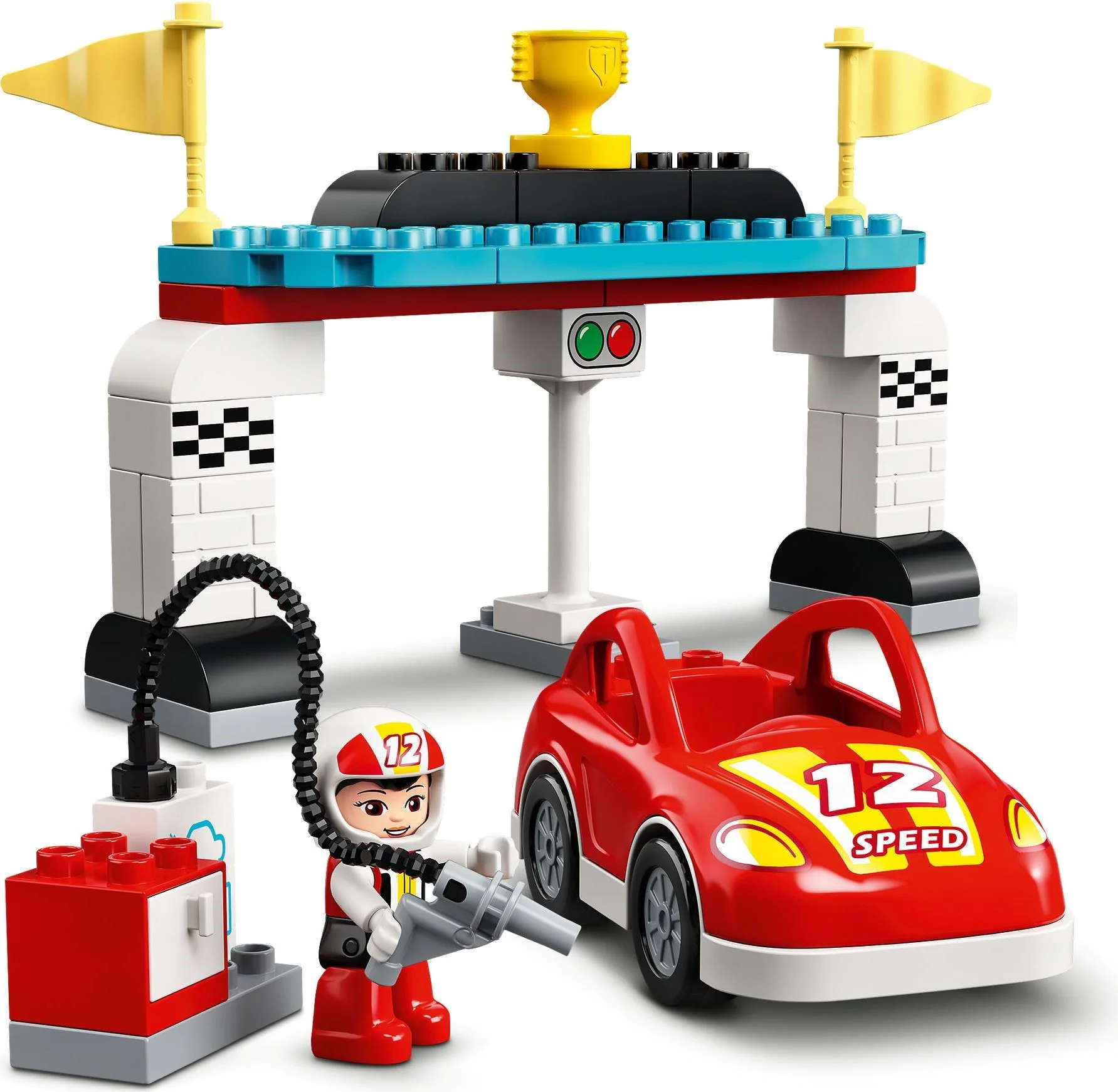 Red and blue 乐高 LEGO 10947 image 11