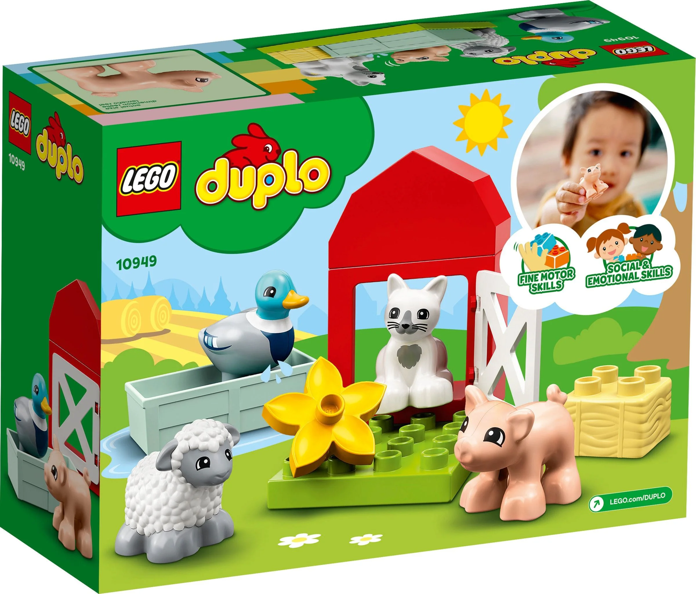 The farm animals LEGO 10949 image 5
