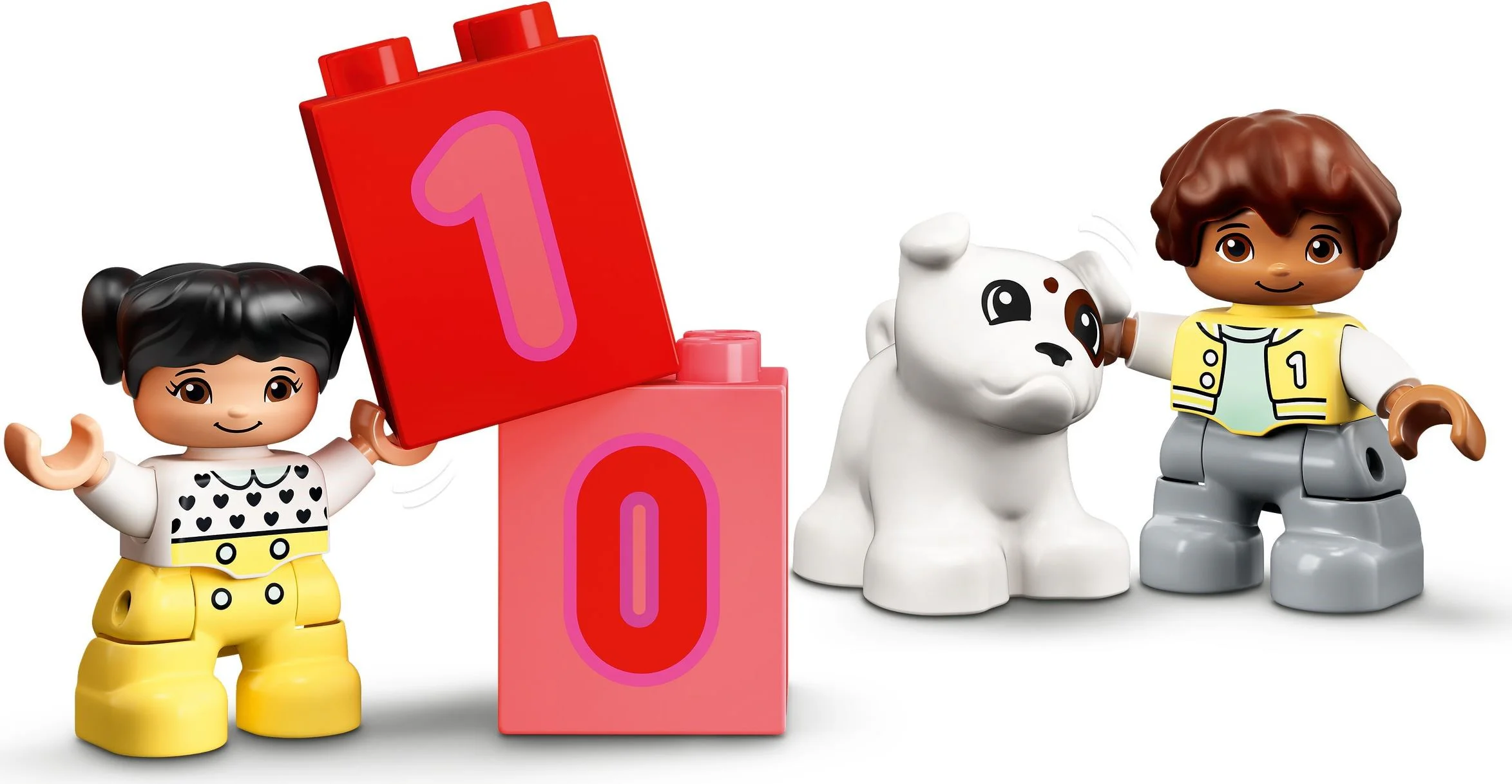 Number of digital trains — number of studies 乐高 LEGO 10954 image 1
