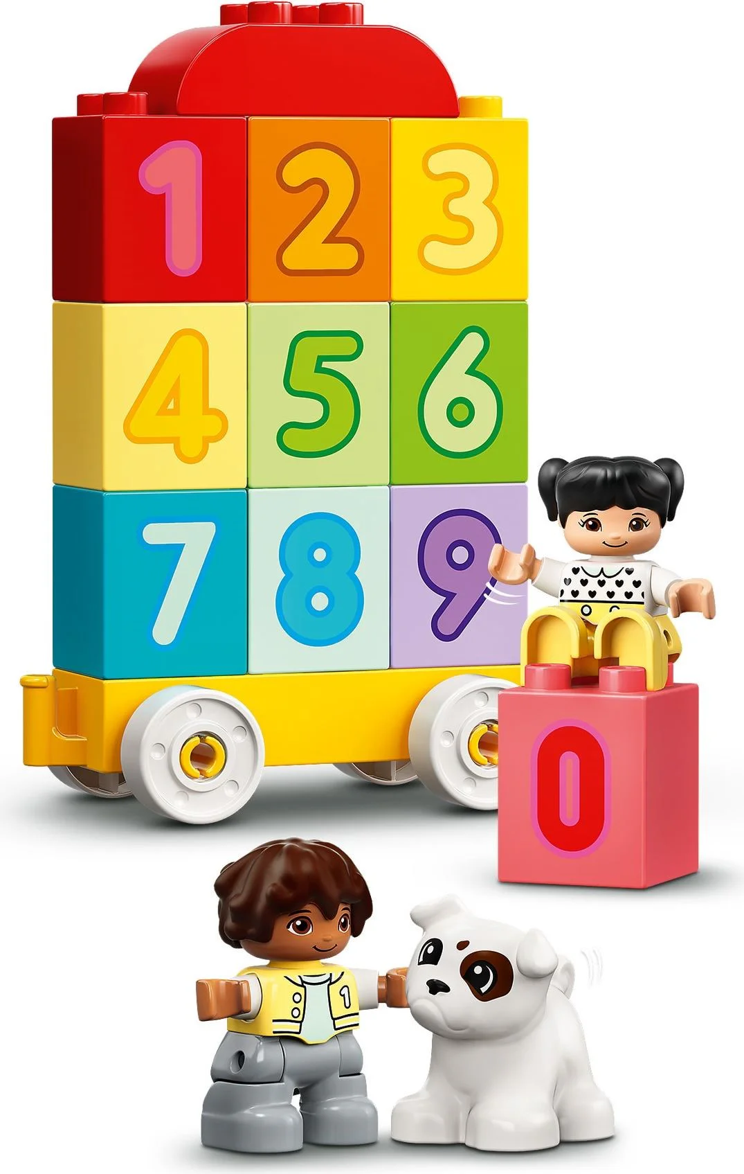 Number of digital trains — number of studies 乐高 LEGO 10954 image 2