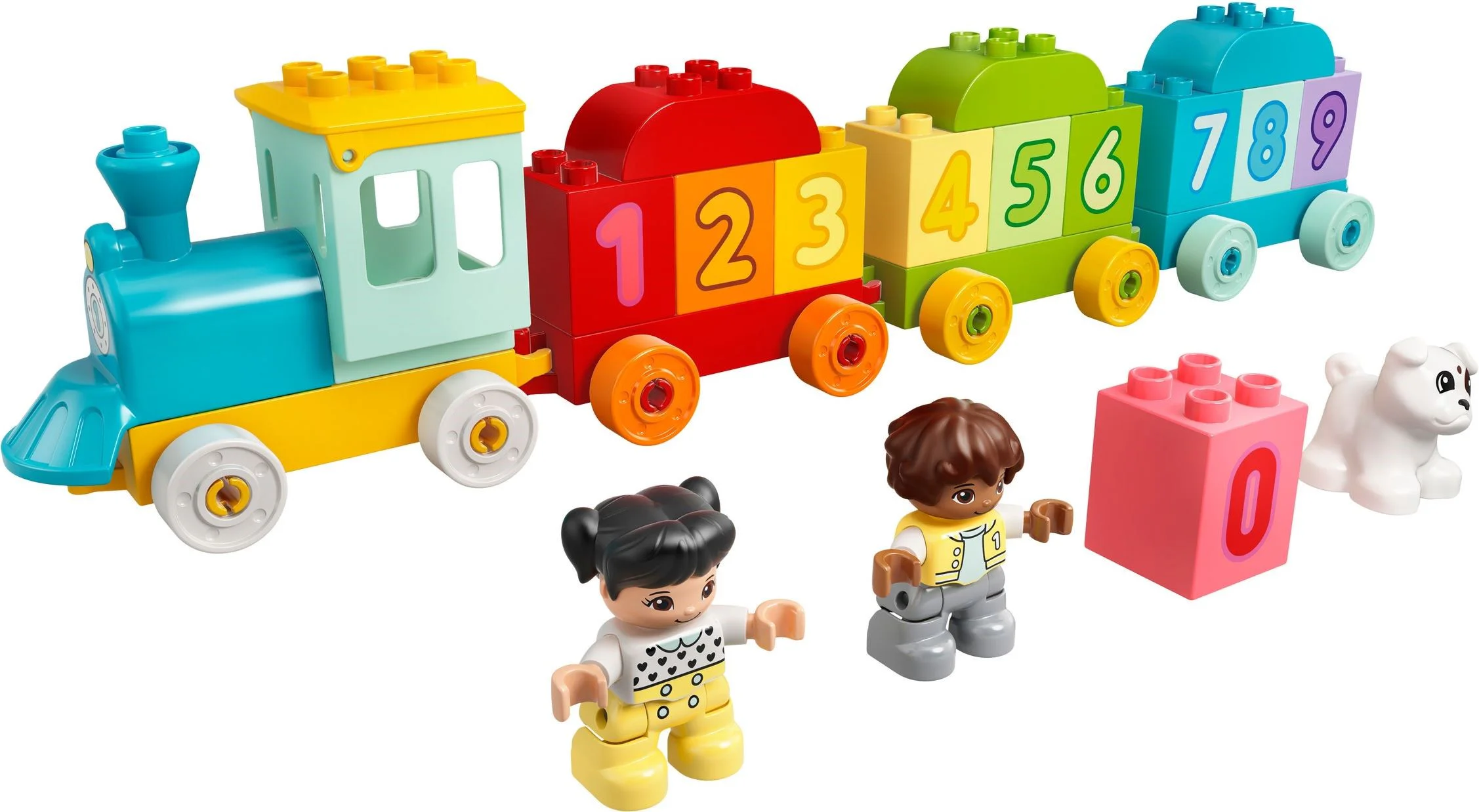 Number of digital trains — number of studies 乐高 LEGO 10954 image 3
