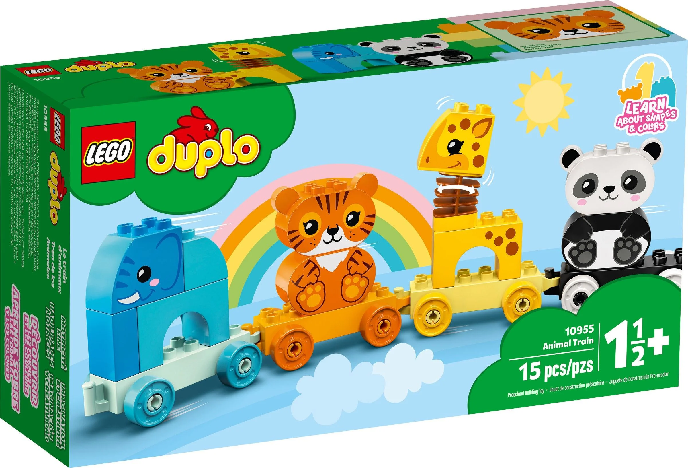 Interesting animal train 乐高 LEGO 10955 image 2