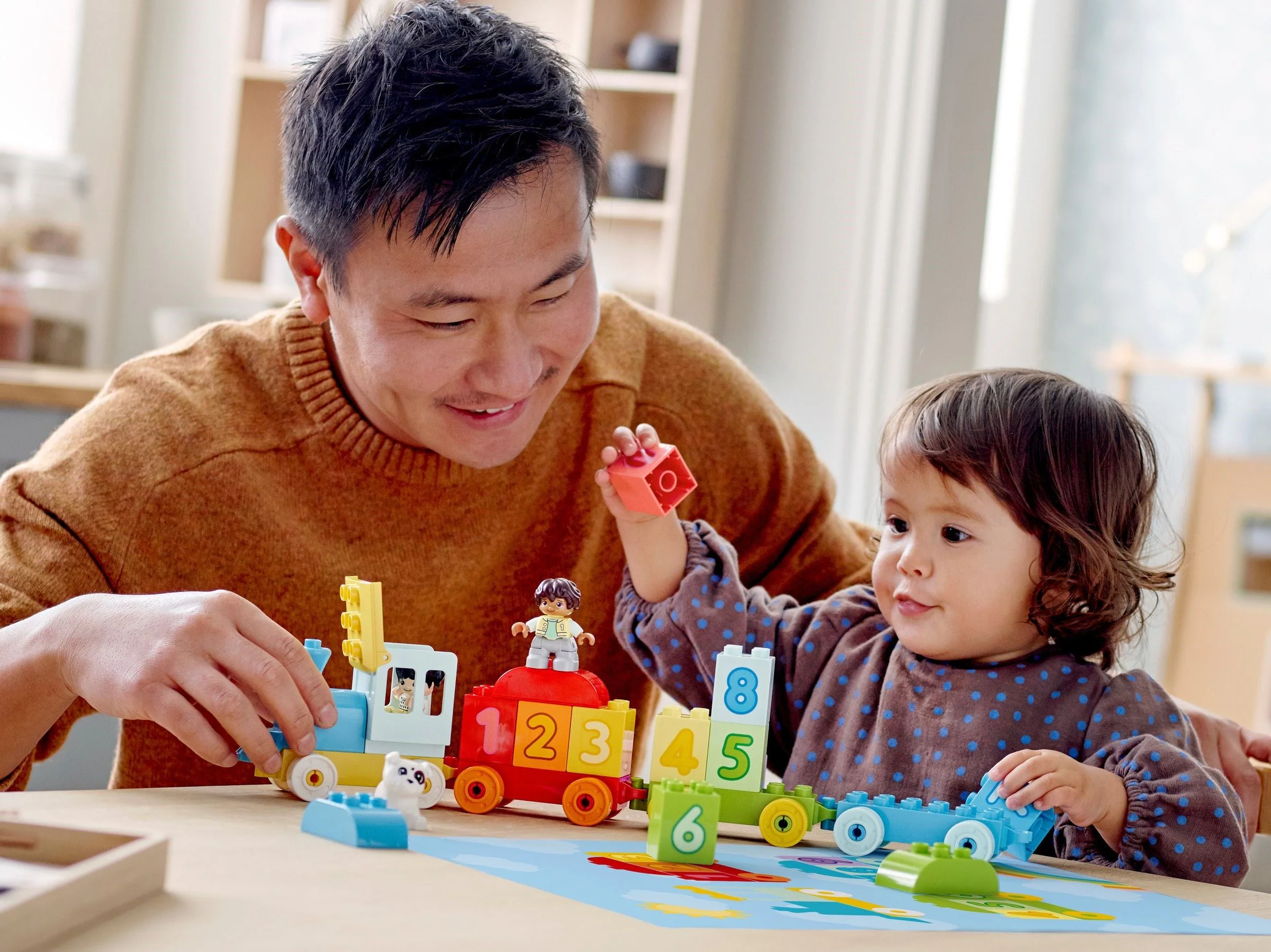 Number of digital trains — number of studies 乐高 LEGO 10954 image 6