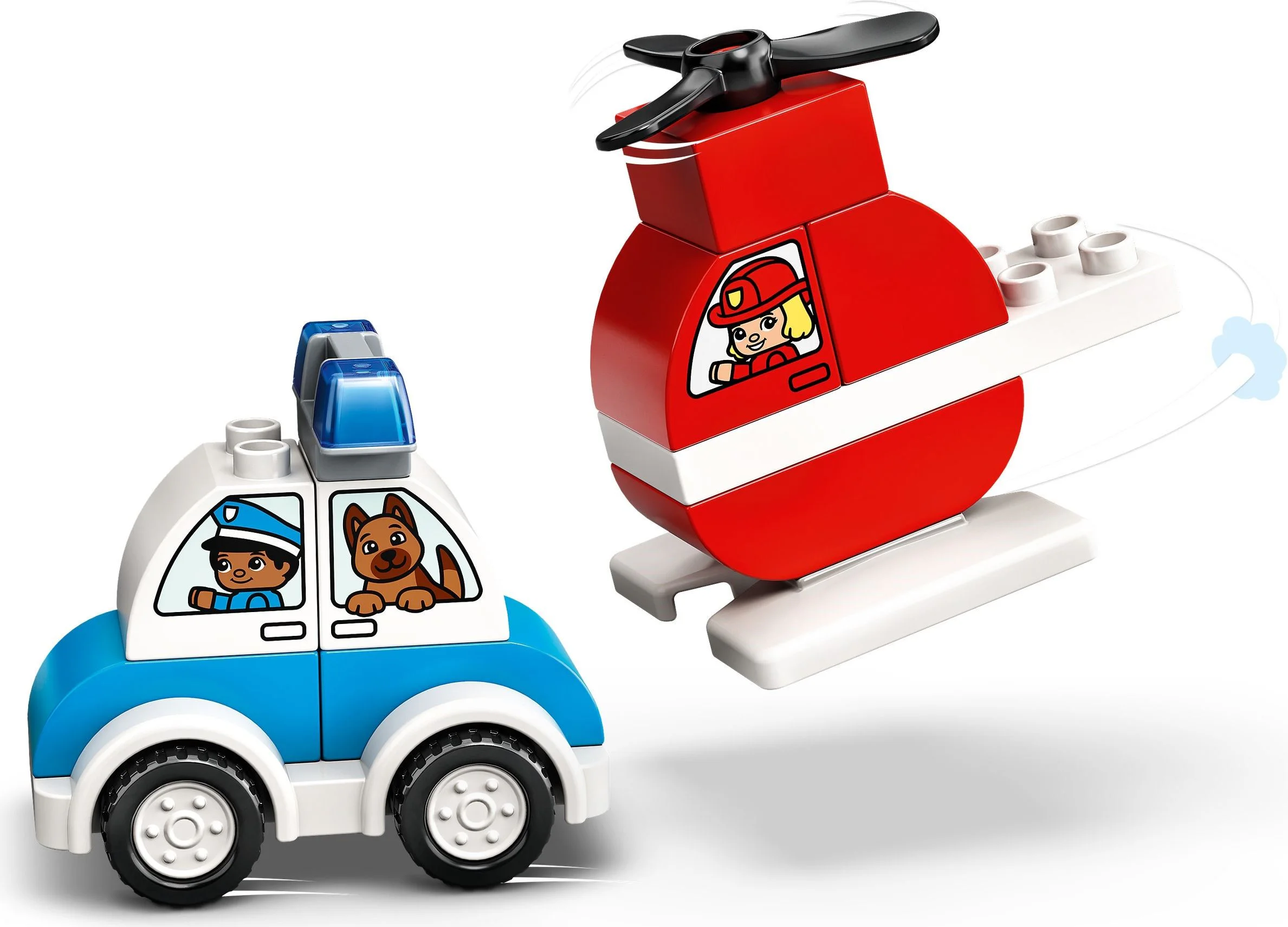 Fire helicopters and police vehicles 乐高 LEGO 10957 image 3