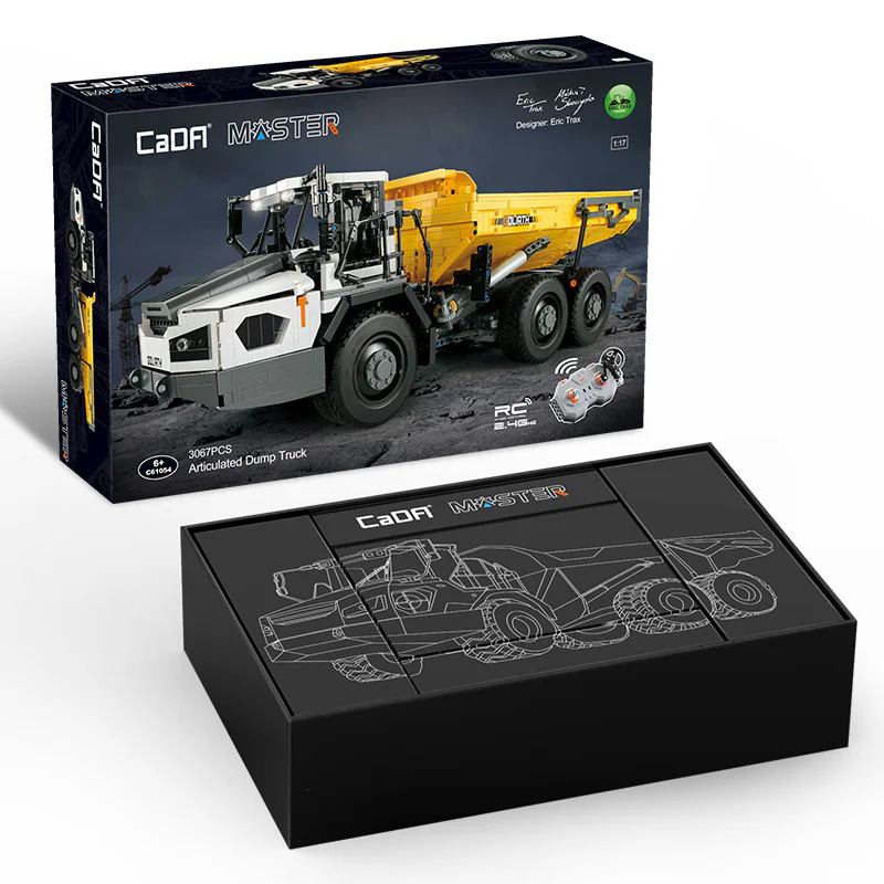 Truck, dump, docking project 1:17 咔搭 CaDA/双鹰 DoubleE C61054 image 1