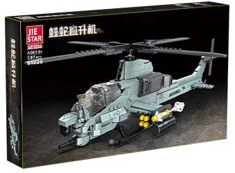 Viper helicopter 杰星 JIESTAR 61028 image 1