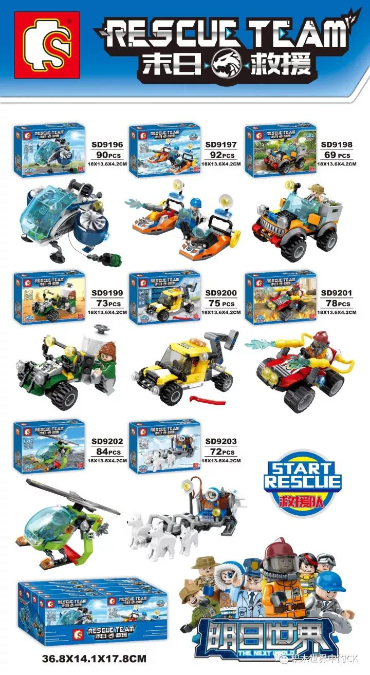 Apocalyptic Rescue: 8-Member Rescue Team SD9198