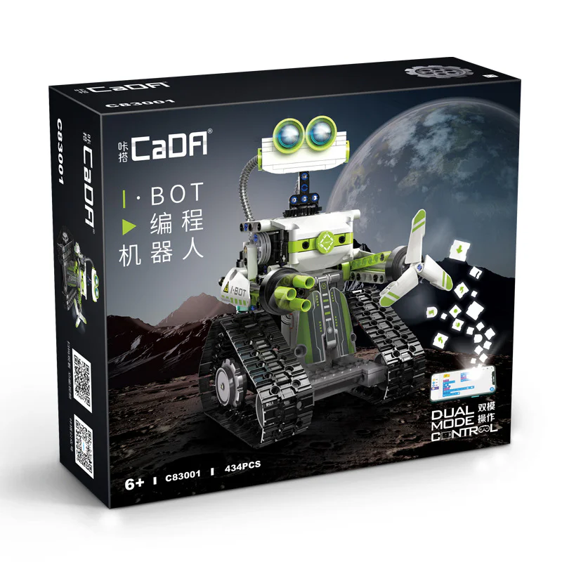 I.BOT PROGRAMMING ROBOT 咔搭 CaDA/双鹰 DoubleE C83001 image 1