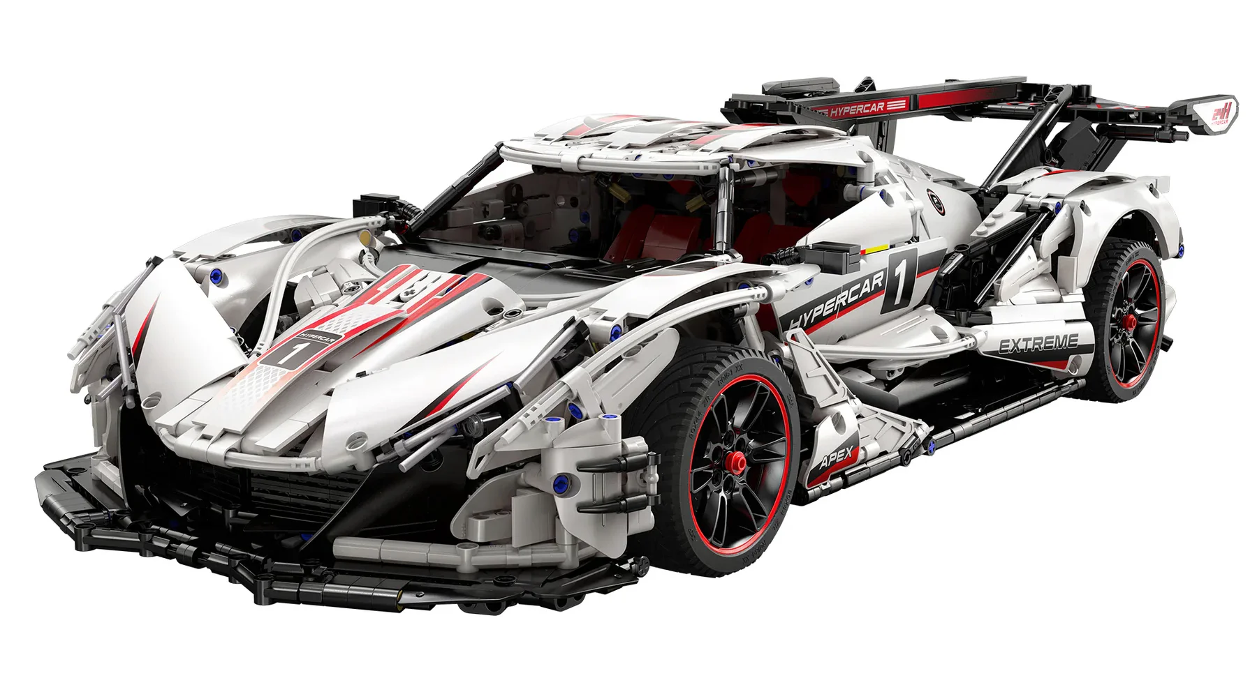 Sun God's Super Car Apollo IE, Sun God V12 Sports Car 1:8 咔搭 CaDA/双鹰 DoubleE C64003 image 6
