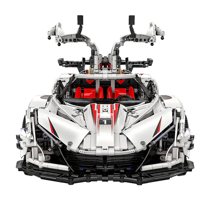 Sun God's Super Car Apollo IE, Sun God V12 Sports Car 1:8 咔搭 CaDA/双鹰 DoubleE C64003 image 7