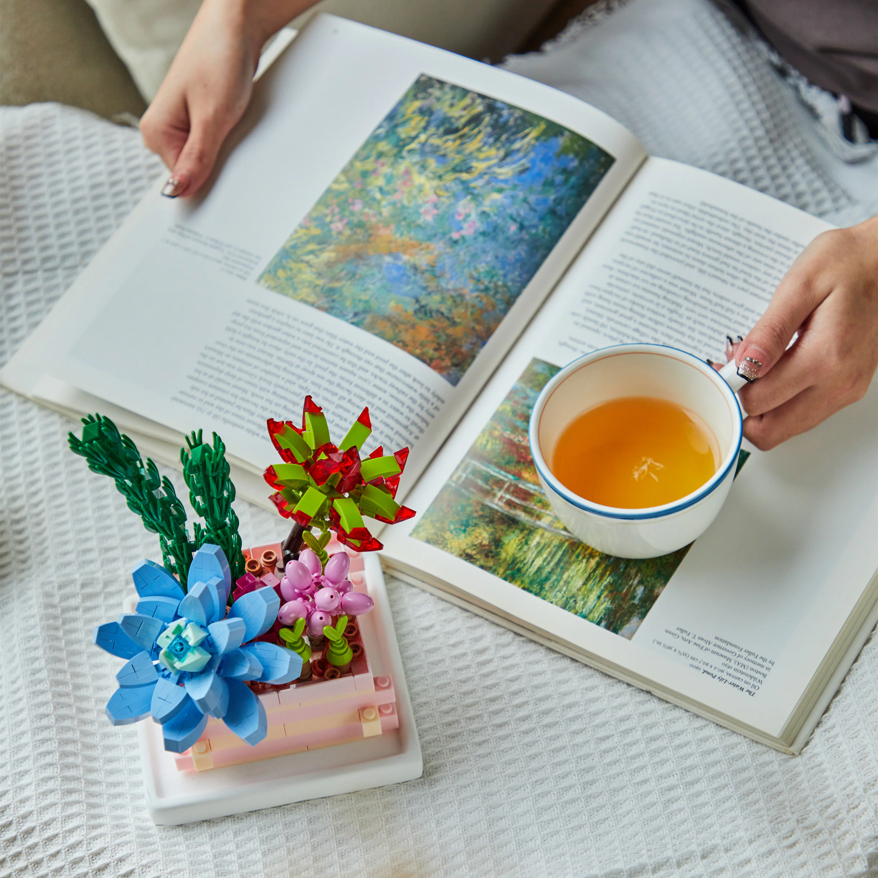 The Garden of Splendor: The Blue of the Morning 拼奇积木 Pantasy 15100 image 2