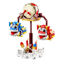 The lion's balance building