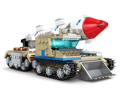 Line of fire: Scud missile vehicle