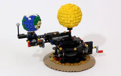Earth moon solar system